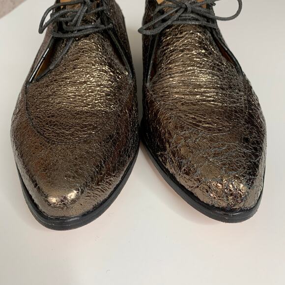 Anthropologie The Palatines Pinna Ankle Boot Pewter Booties - Picture 3 of 12